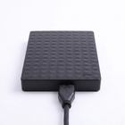 Portable External Hard Drive Clean Product Shot - front view on white background