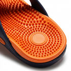Acupressure Massage Flip-Flops Detail Close-Up - massage nodule surface texture on insole