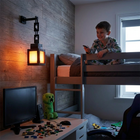 Pixel-style Square LED Lantern Night Light lifestyle