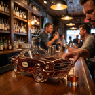 BowLift Mustang Car Shaped Whiskey Decanter lifestyle