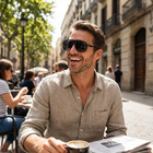 BowLift Mens Aviator Sunglasses lifestyle