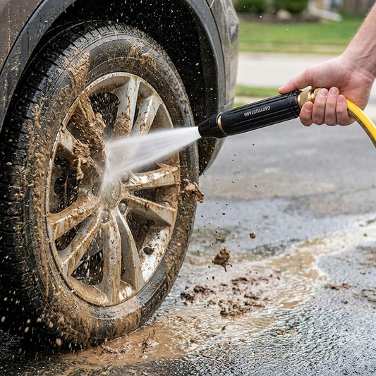 High-Pressure Car Wash Spray Gun - Feature Highlight