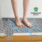 Non-Slip Antibacterial Shower Mat - Feature Highlight