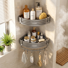 Aluminum Corner Shower Caddy
