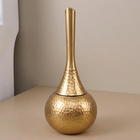 Gold-Tone Toilet Brush Set – Alternate Angle