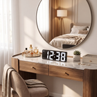 Digital LED Mirror Alarm Clock