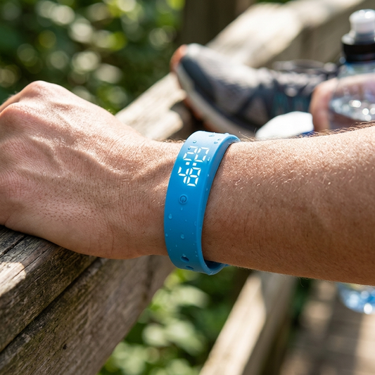 On-wrist lifestyle shot