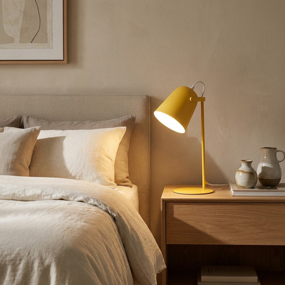 Maren Pastel Iron Dome Table Lamp Playful Nordic Accent Light for Bedroom and Living Room