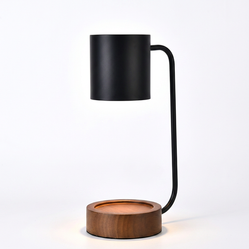 Kioro Warm Wood Dimmable Table Lamp Japanese Minimalist Bedside Light with Timer