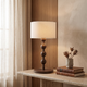Walnut: D14.9"(38cm) x H28"(70cm) / 5W / Warm White (3000K)