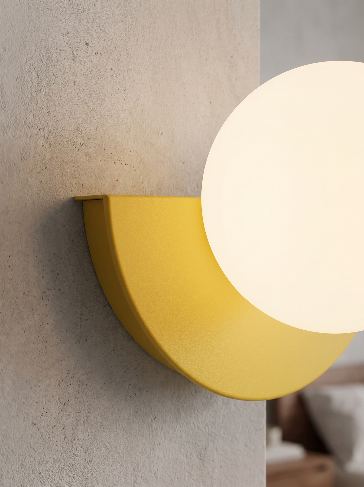 Cathalina wall sconce close up, Guiding Light