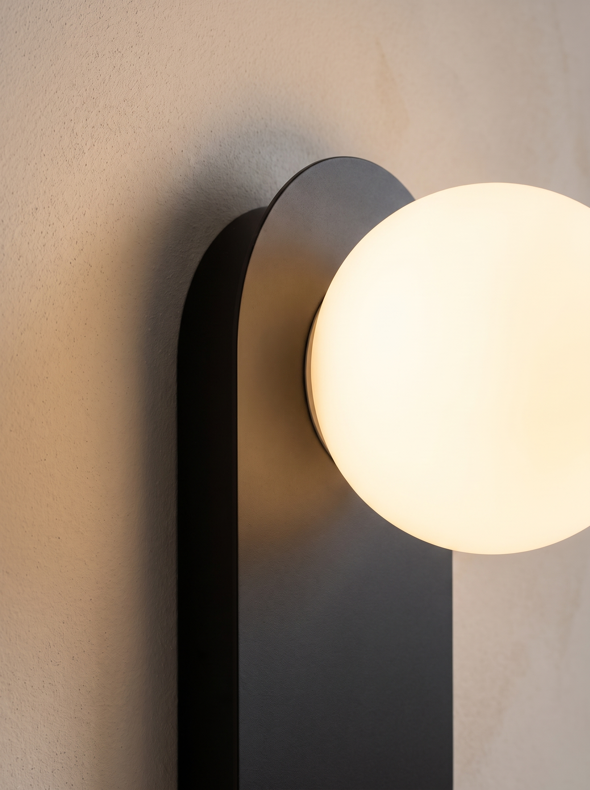 Elowen wall sconce close up, One Continuous Line