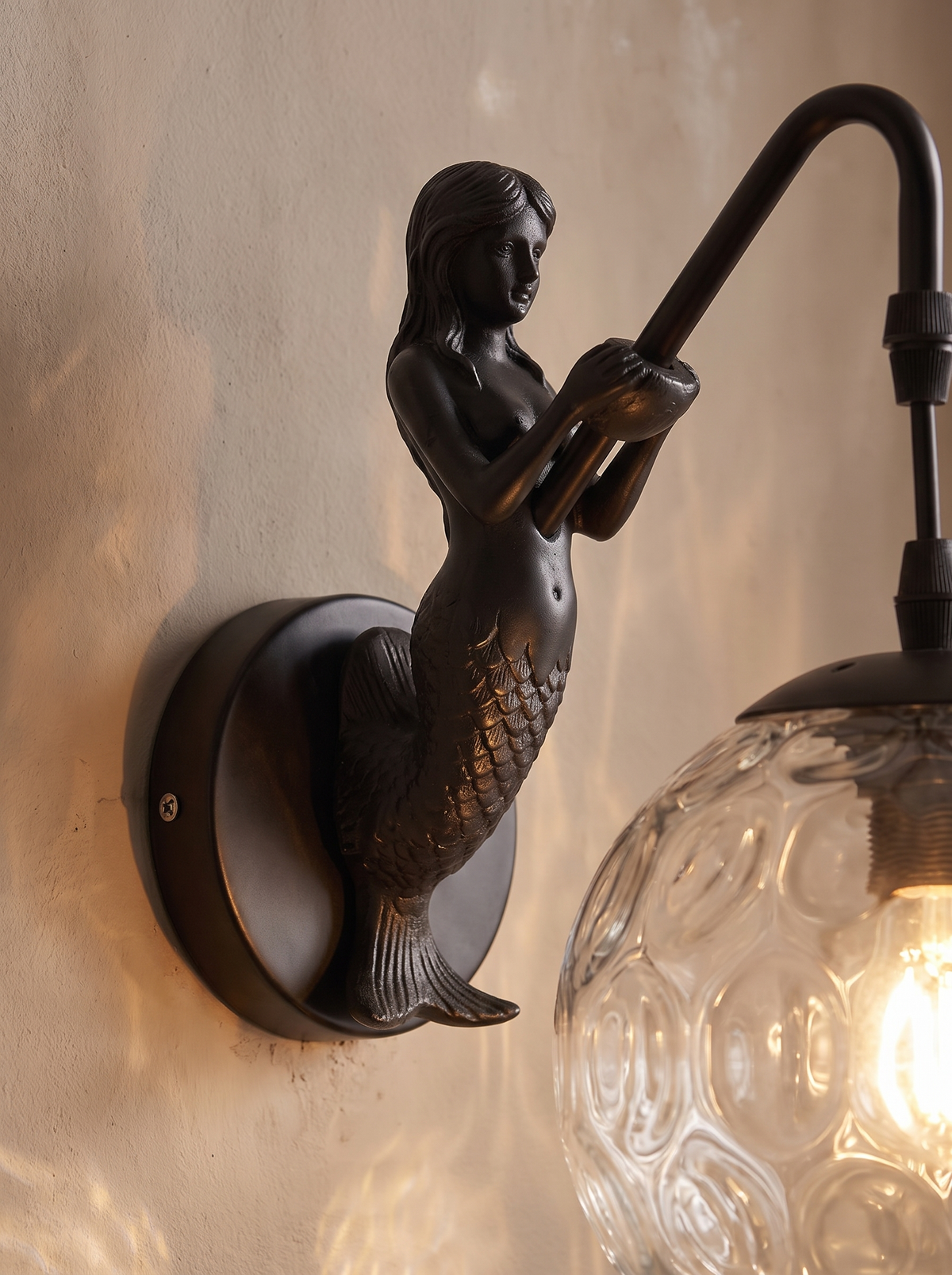 Giavanna wall sconce close up, One Light, Fully Considered