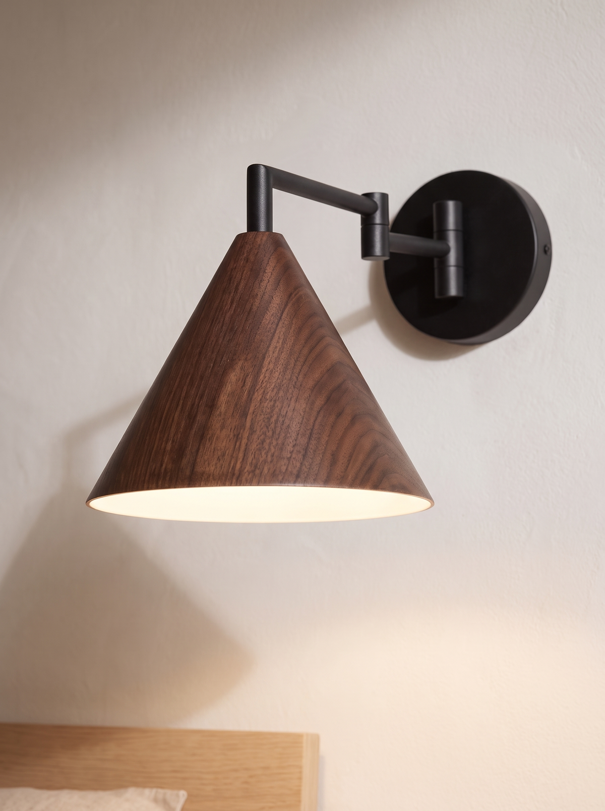 Pemberly wall sconce close up, One Light, Fully Considered