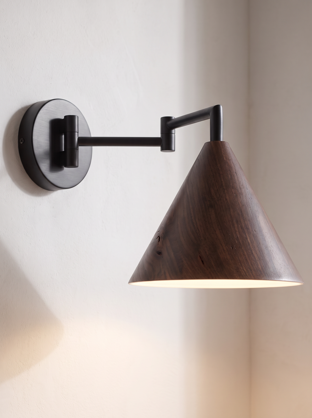 Pemberly wall sconce close up, Forged With Intention