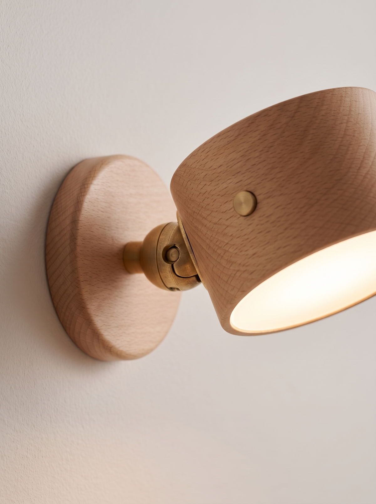 Sylvaine wall sconce close up, Light That Keeps Time