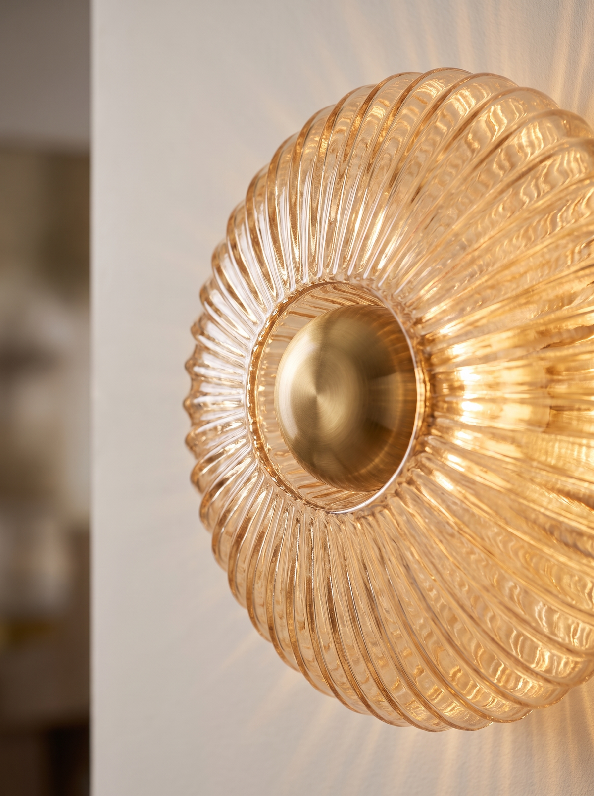 Tourmaline wall sconce close up, Forged With Intention
