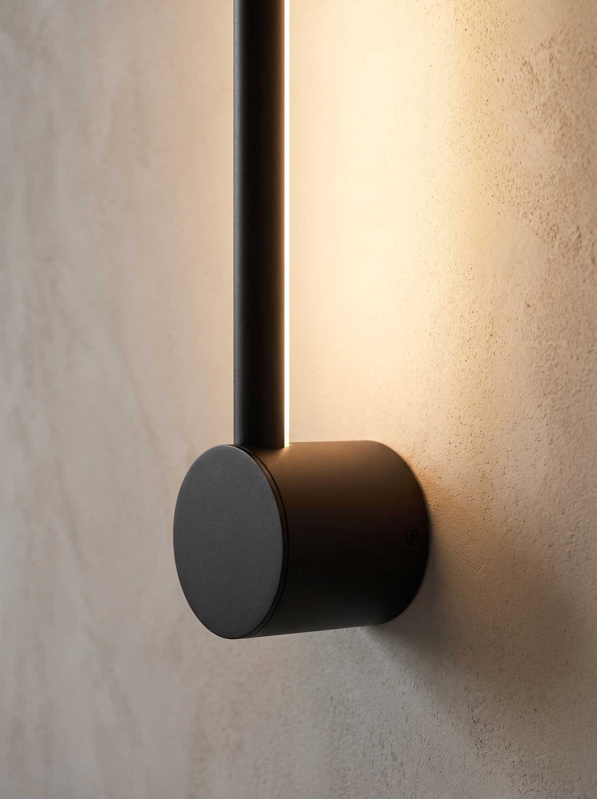 Xiomara wall sconce close up, Light in Hand, Solid on the Wall