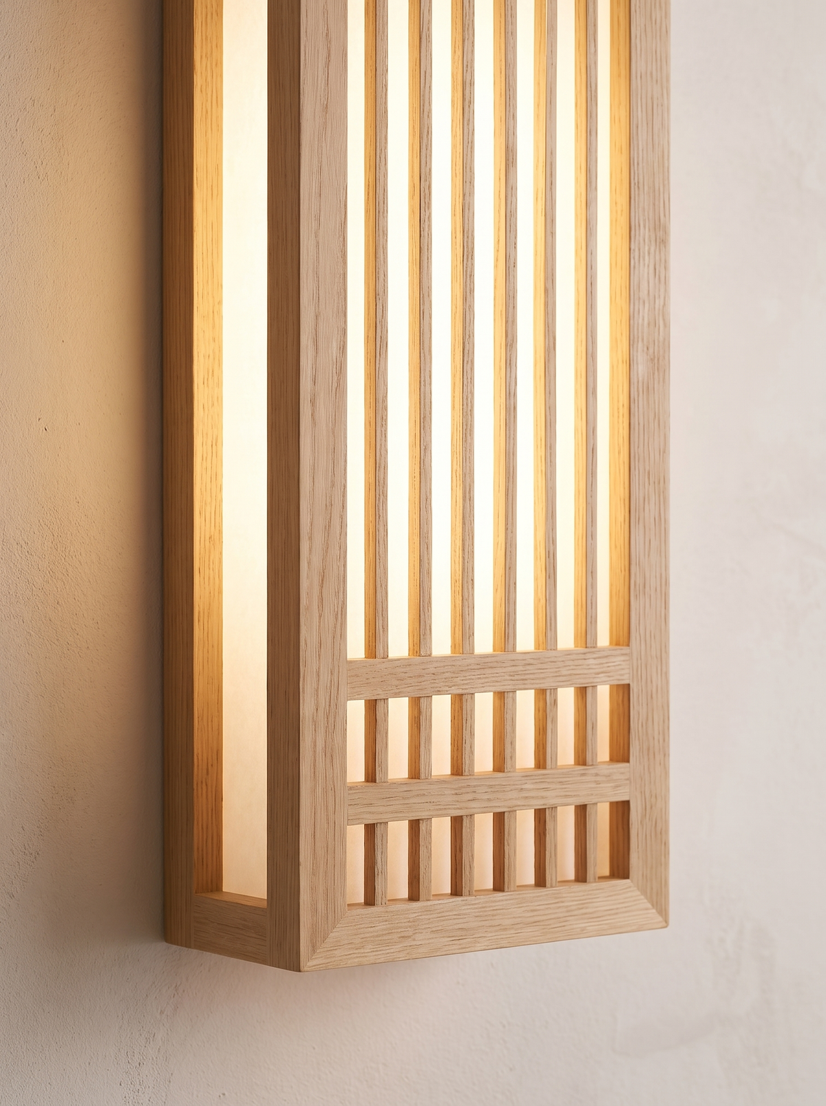 Florentia wall sconce close up, Grain, Uninterrupted