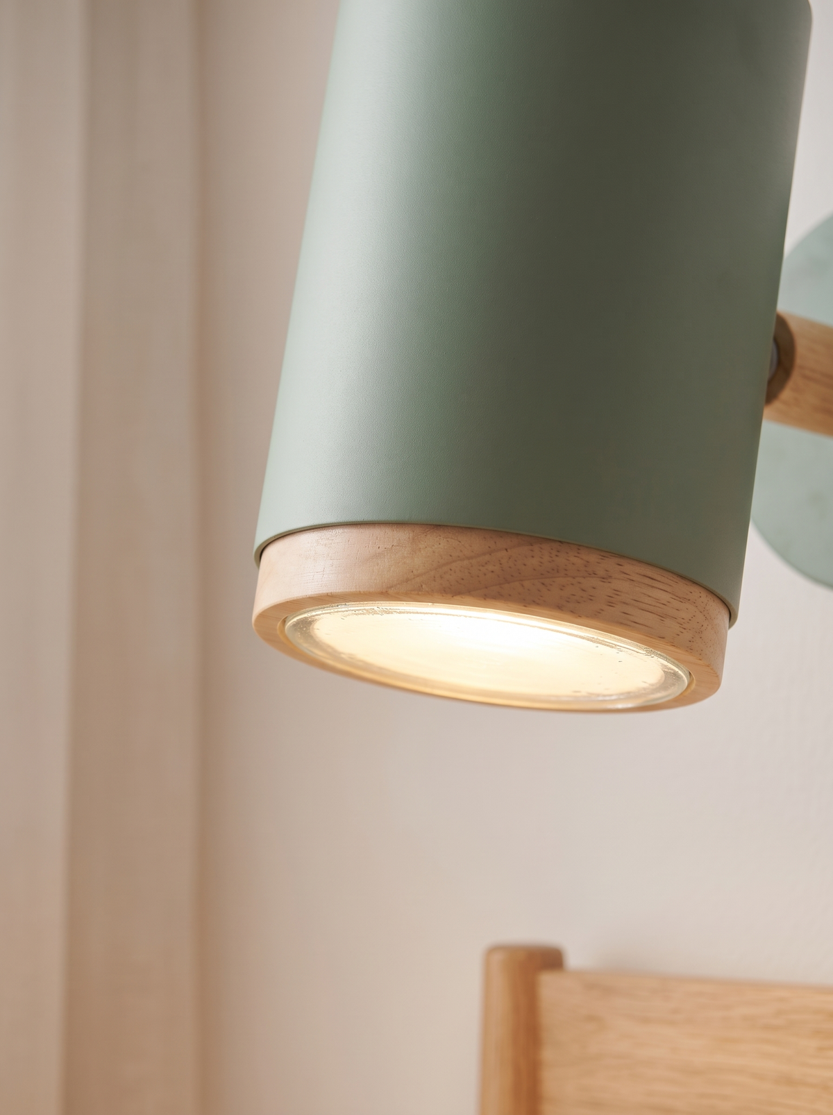 Damascena wall sconce close up, The Corridor, Transformed
