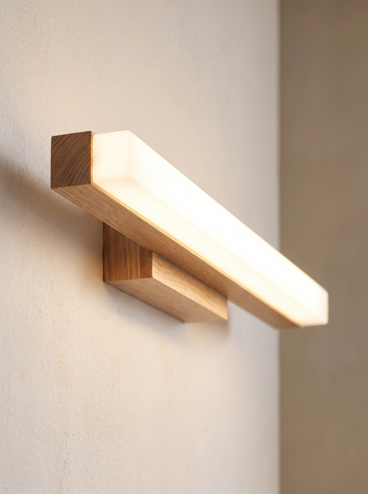 Iridelle wall sconce close up, The Corridor, Transformed
