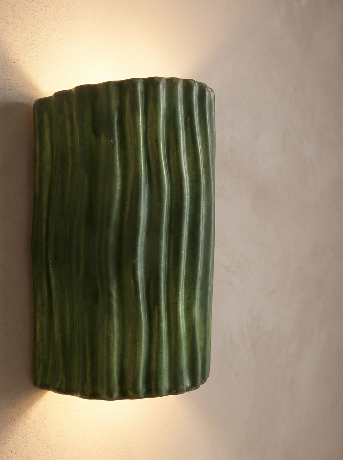 Harloway wall sconce close up, Balanced on Both Sides