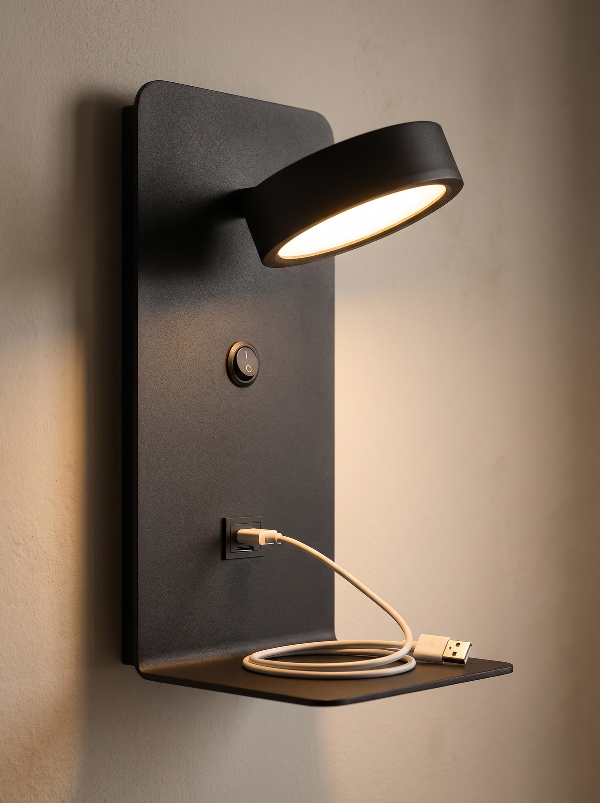 Juverna wall sconce close up, The Cool Warm Glow