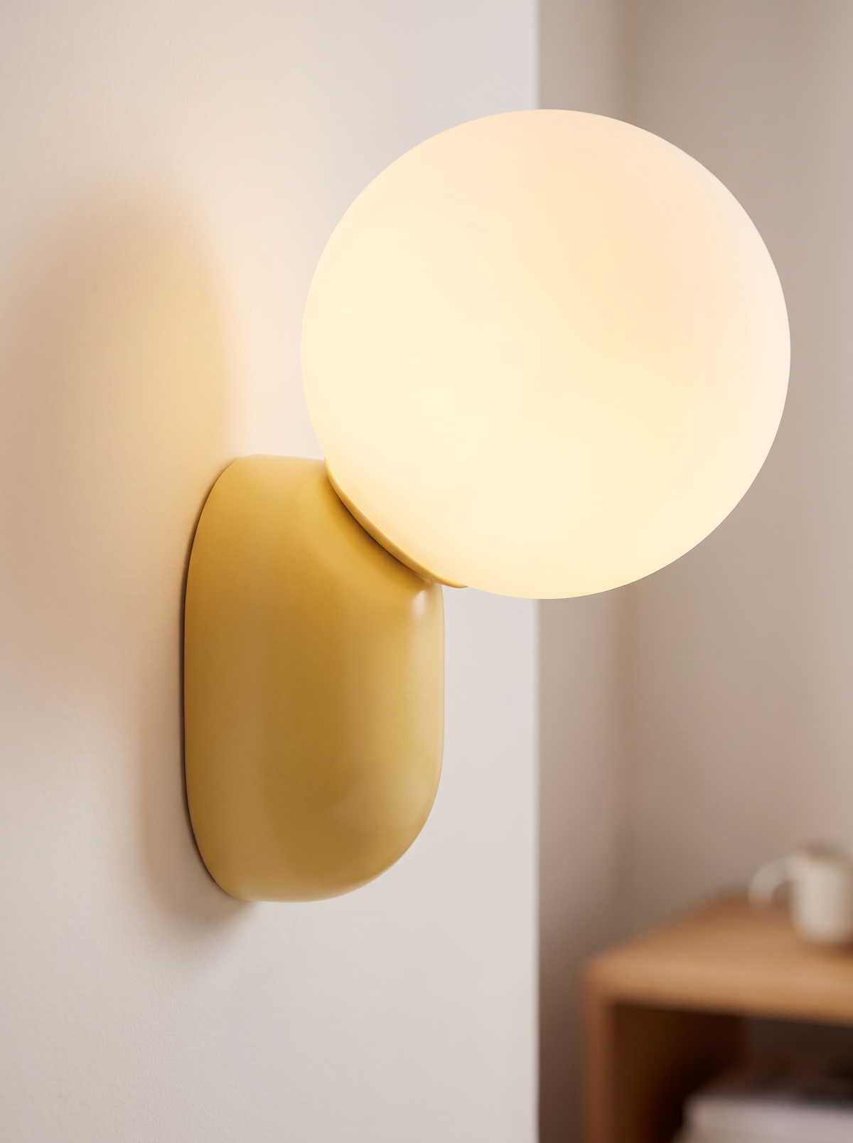 Primavelle wall sconce close up, One Light, Fully Considered