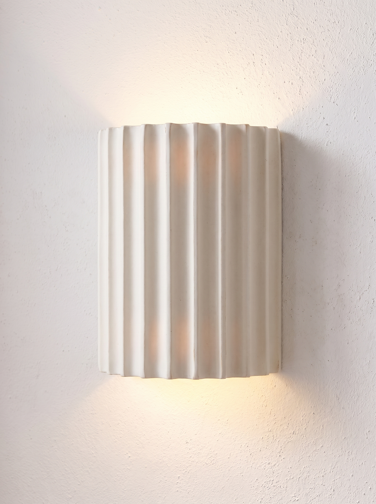 Rosamund wall sconce close up, Balanced on Both Sides