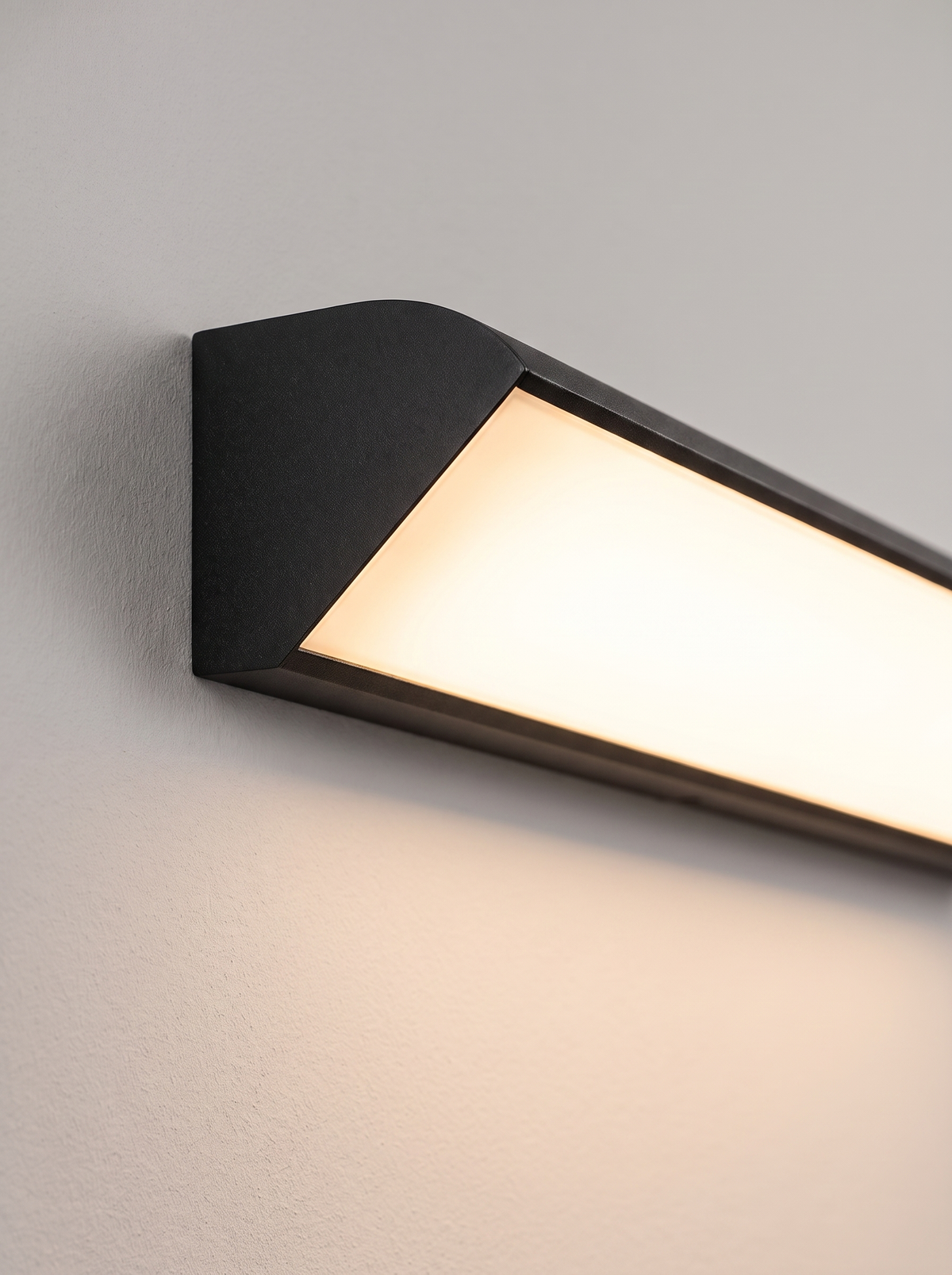 Wysteria wall sconce close up, The Corridor, Transformed