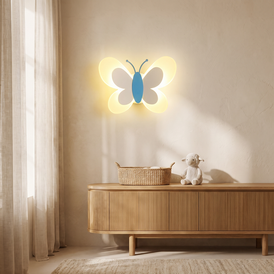 Havenlyn Modern White Acrylic LED Wall Sconce for Bedroom and Living Room Accent Lighting
