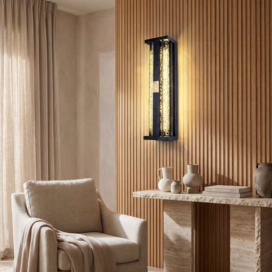 Havilland Luxury Stainless Steel Solar LED Wall Light Motion Sensing for Patio and Garden