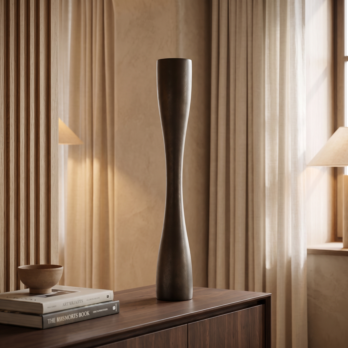Xaverine Modern Metal Long Horn Wall Sconce with Dual LED for Living Room and Bedroom