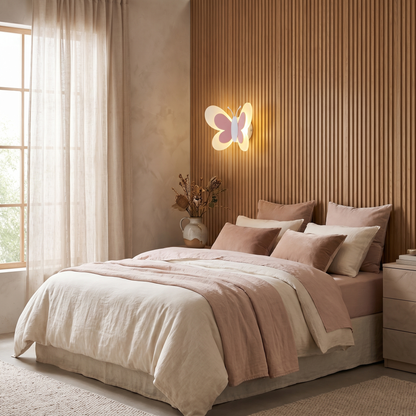 Havenlyn Modern White Acrylic LED Wall Sconce for Bedroom and Living Room Accent Lighting