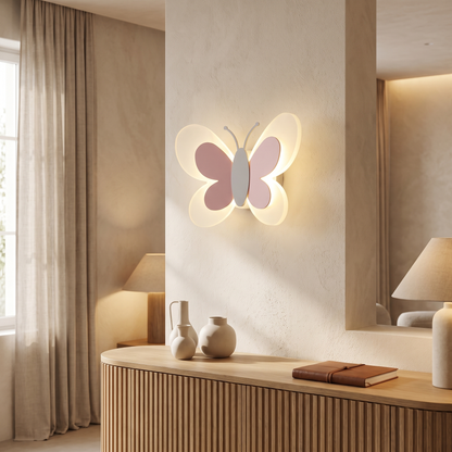 Havenlyn Modern White Acrylic LED Wall Sconce for Bedroom and Living Room Accent Lighting