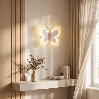 Havenlyn Modern White Acrylic LED Wall Sconce for Bedroom and Living Room Accent Lighting