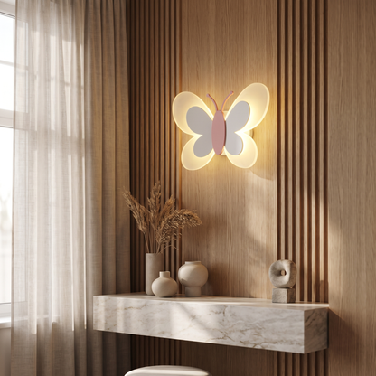 Havenlyn Modern White Acrylic LED Wall Sconce for Bedroom and Living Room Accent Lighting