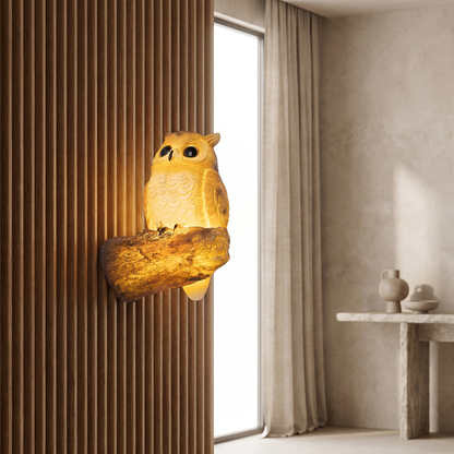 Joliette Colorful Resin Animal-Motif LED Outdoor Wall Light for Garden and Patio Accent