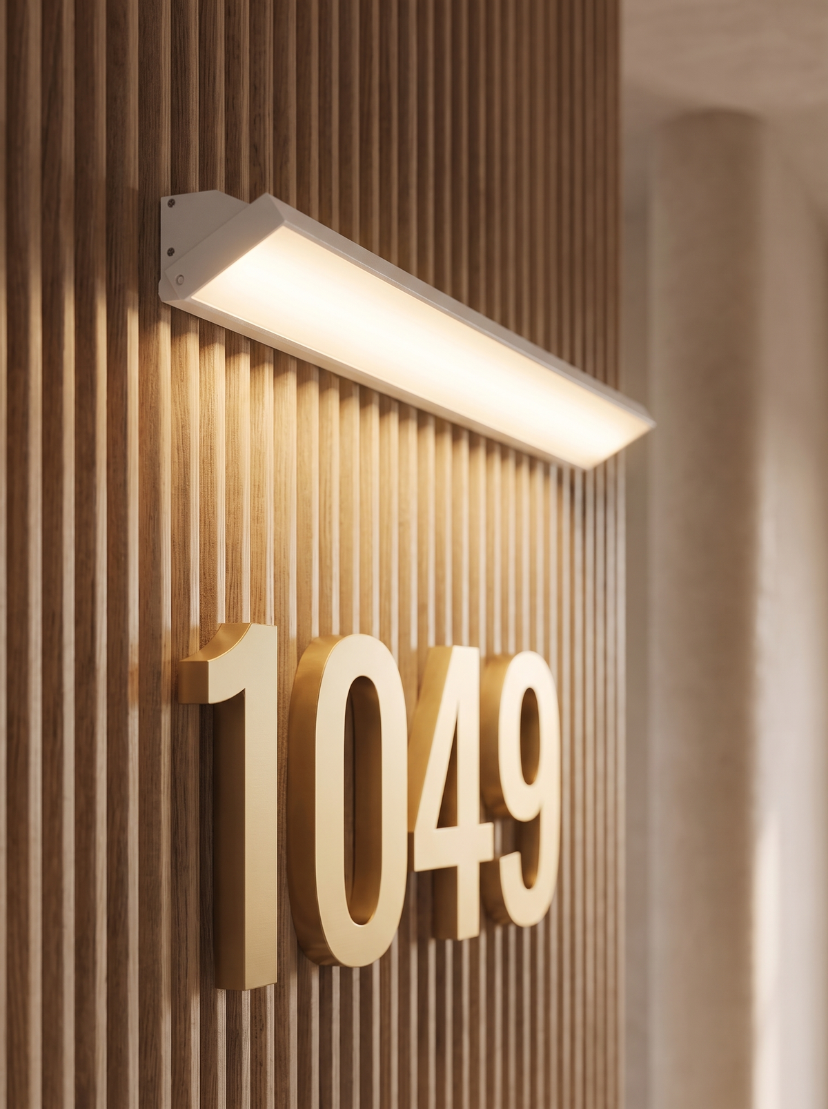 Isarelle wall sconce close up, Presence, Even Unlit