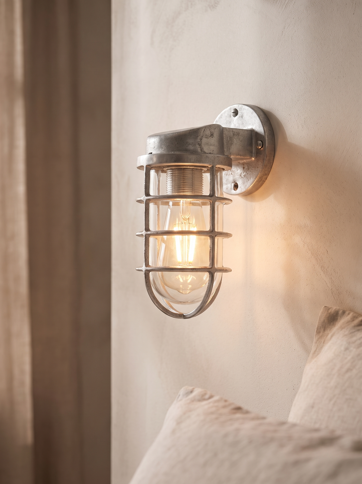 Marivaux wall sconce close up, Weather Is Not a Problem