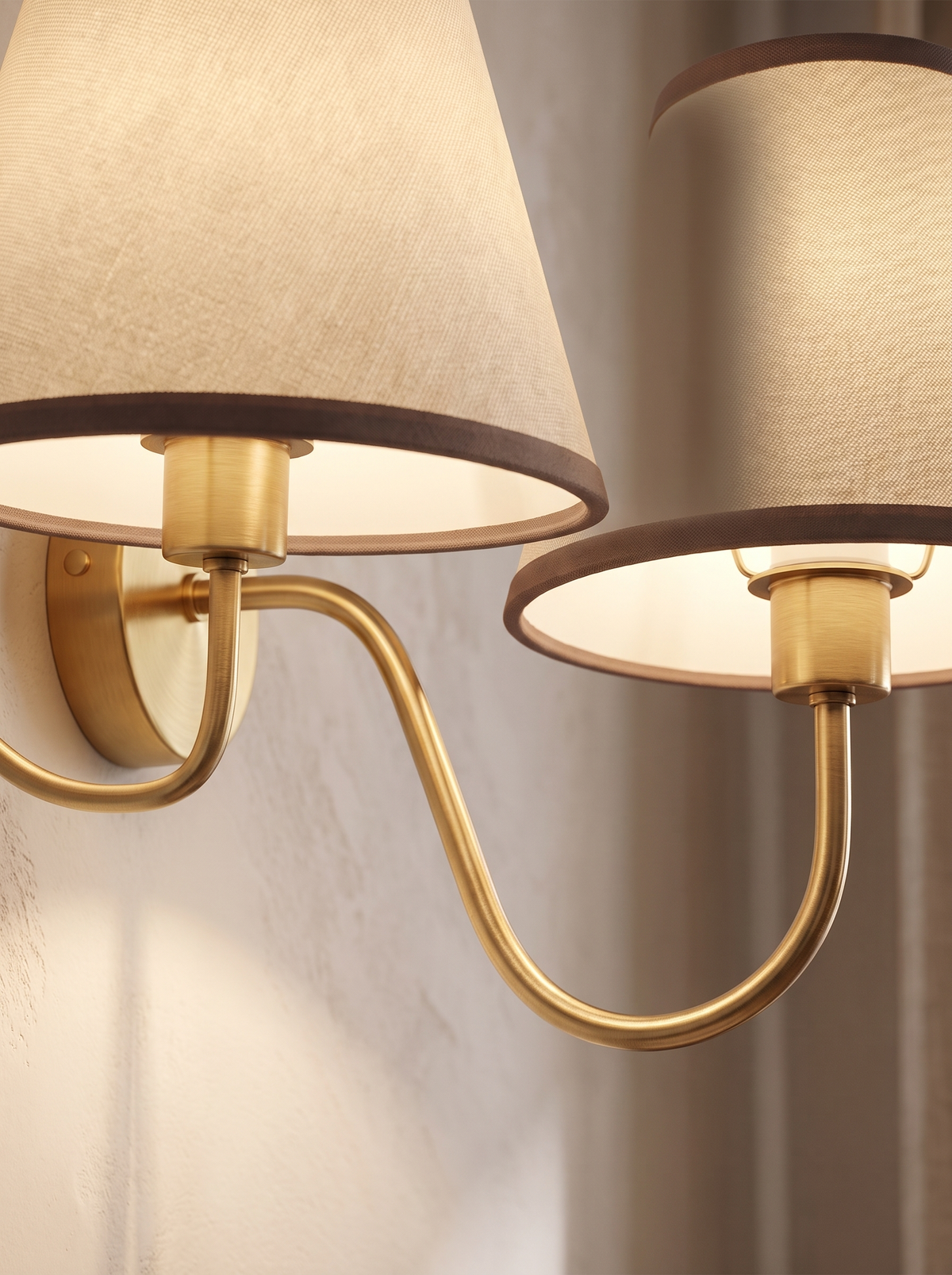 Perrelle wall sconce close up, Decades of Evenings