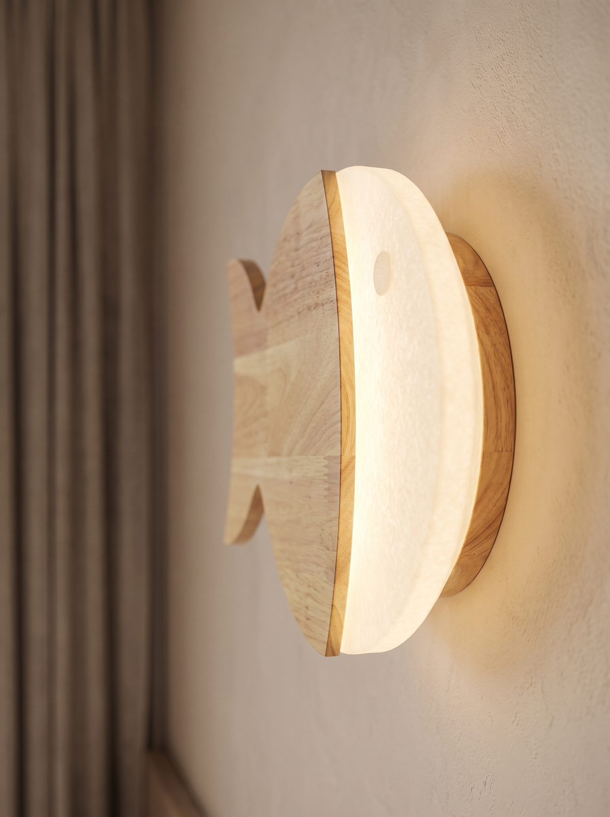 Yolandine wall sconce close up, Radiance, Engineered