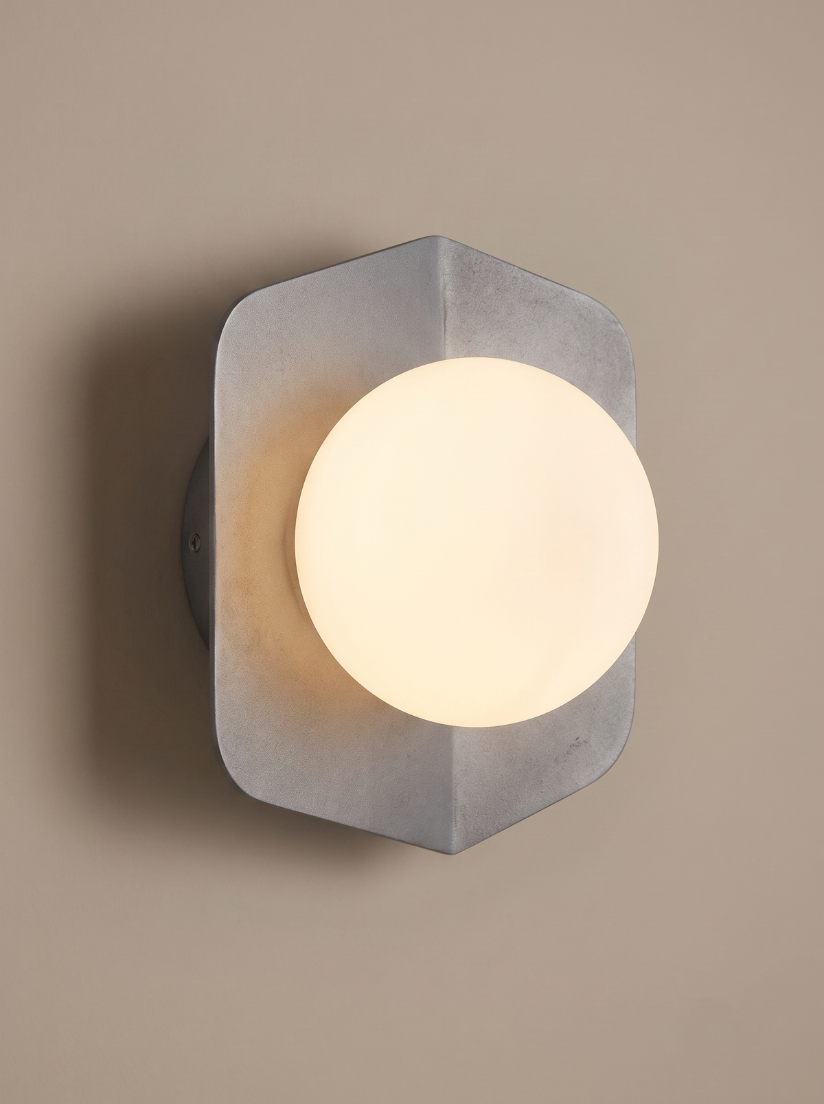 Ellsworth wall sconce close up, Iron, Quietly Confident