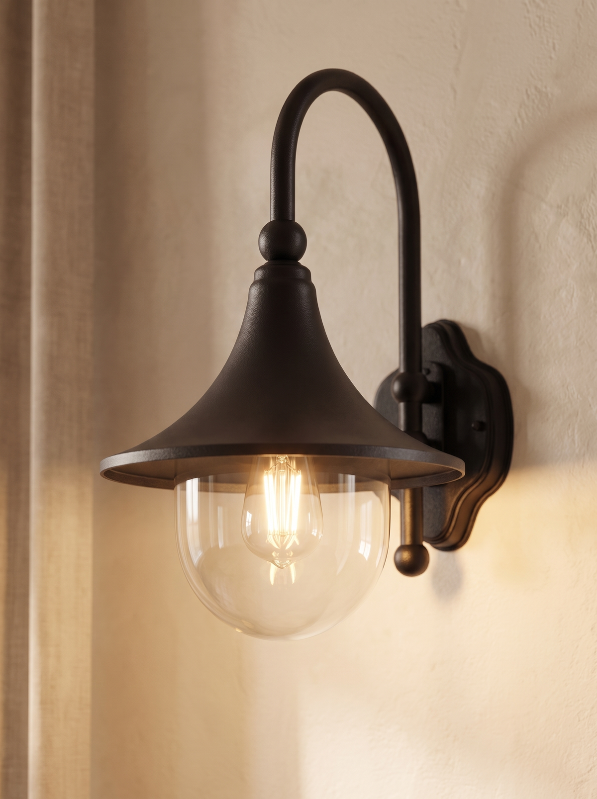 Ivresse wall sconce close up, The Cool Warm Glow