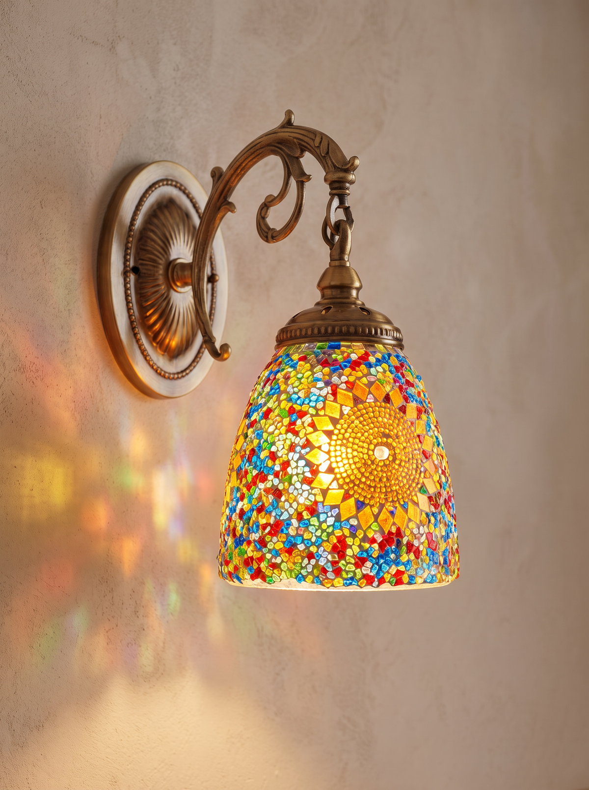 Jourdaine wall sconce close up, Frame the Room