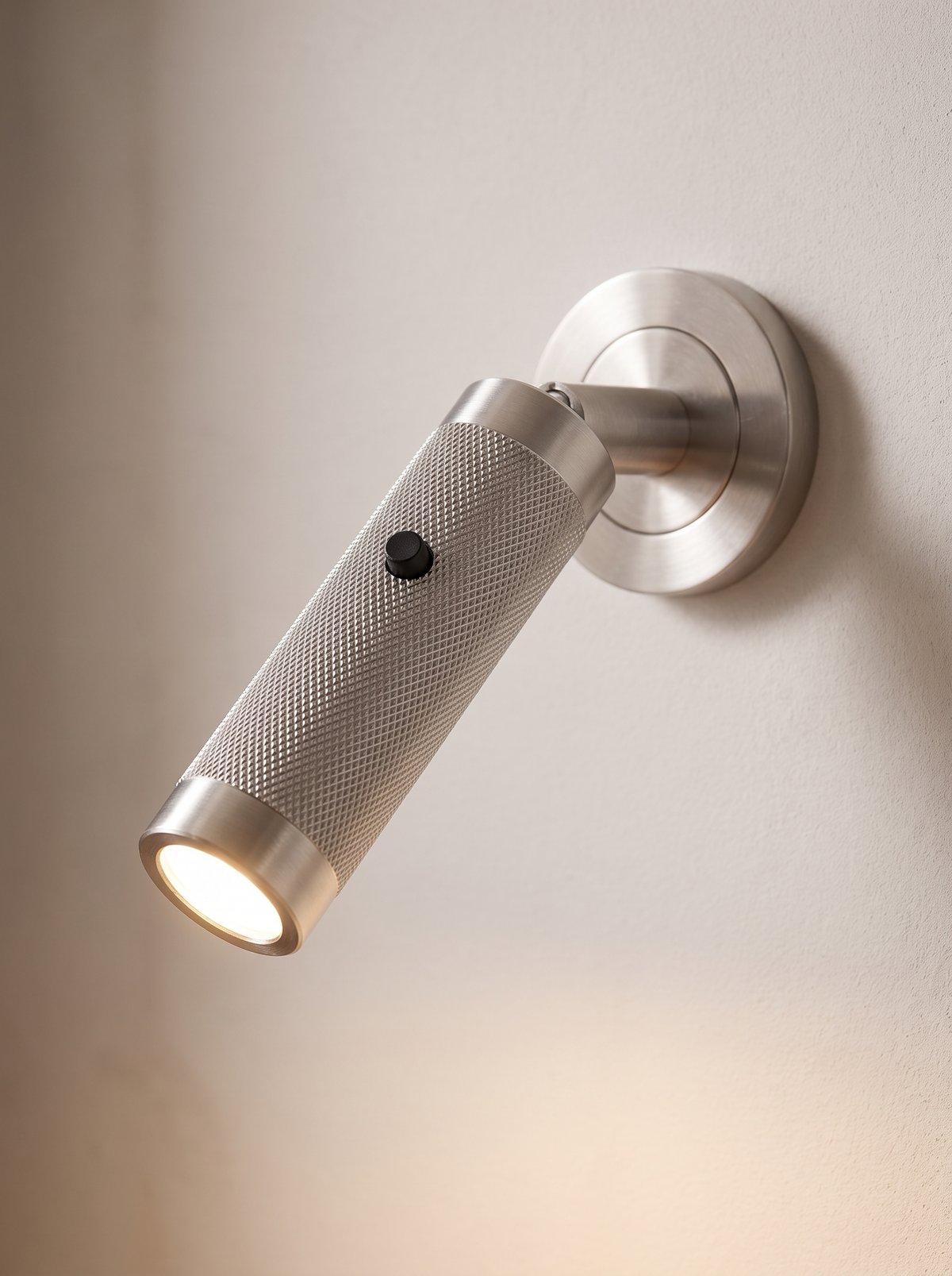 Wilhelmine wall sconce close up, The Corridor, Transformed