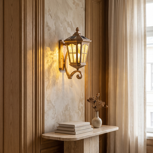 Xenobia Outdoor Wall Lantern