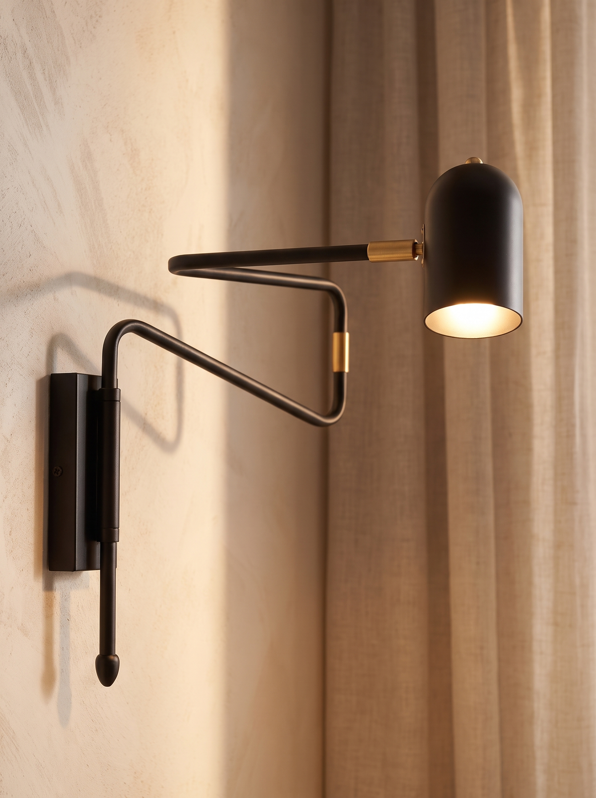 Noemie wall sconce, The Last Light Of The Day