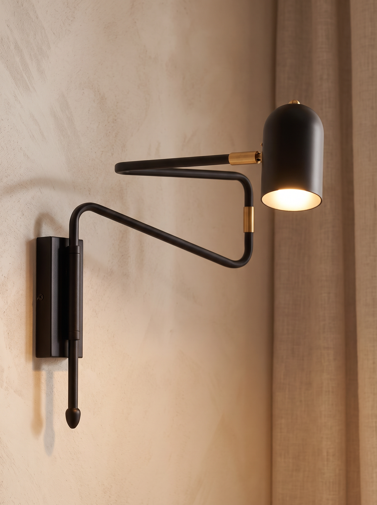 Noemie wall sconce, Reach Across The Room