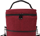 Insulated 2-Bottle Wine Cooler Bag